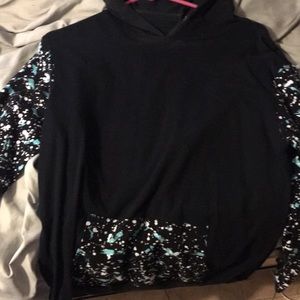 Splatter Ball Blue Crown shirt hoodie